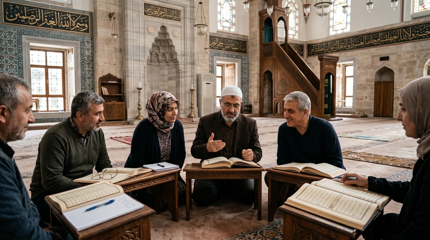 Students Studying